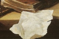 Torn Page-from painting by Jan de Heem
